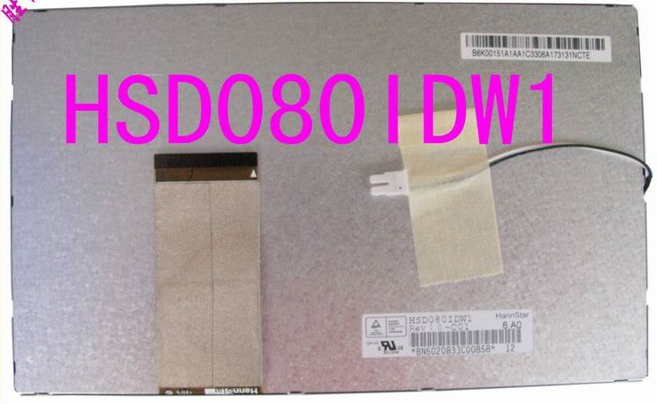 8" TFT HannStar HSD080IDW1 C01 LCD Module Display HSD080IDW1 C00 LCD Panel Display