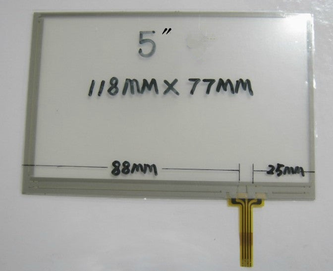 118mm*77mm Universal Touch Screen 5 Inch Written Screen for MP4 MP5 GPS Navigator Ainol V9000HDG