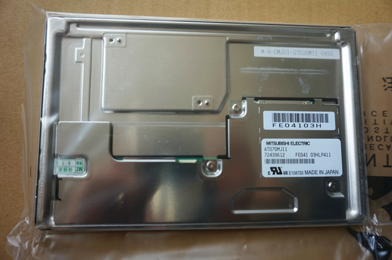 Orignal Mitsubishi 7.0-Inch AT070MJ11 LCD Display 800×480 Industrial Screen