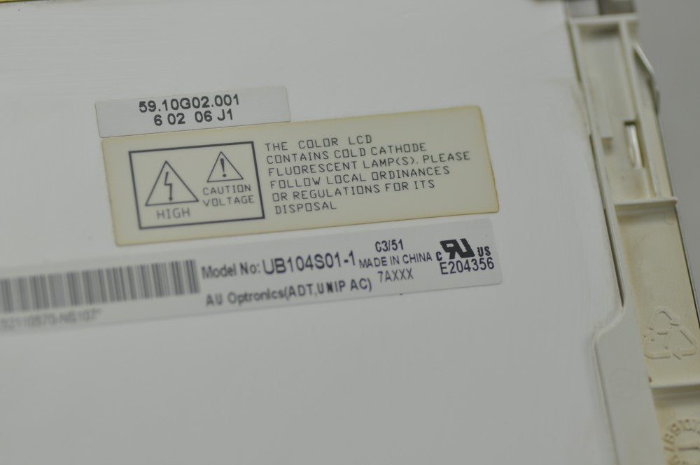 Original UB104S01  AUO Screen 10.4" 800×600 UB104S01  Display