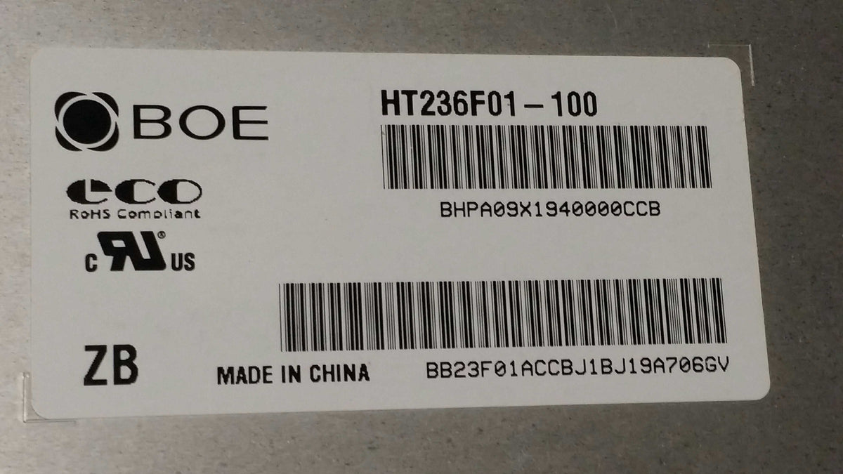 Original HT236F01-100 BOE Screen 23.6" 1920×1080 HT236F01-100 Display