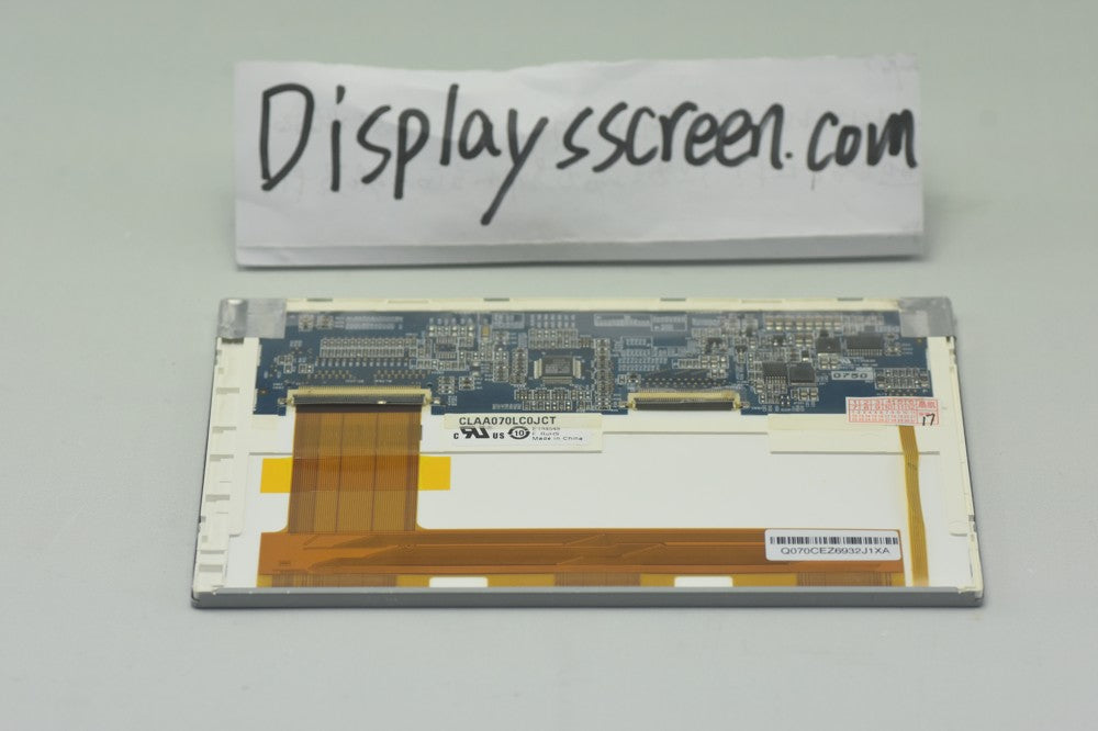 Original CLAA070LC0JCT CPT Screen 7.0" 800*480 CLAA070LC0JCT  Display