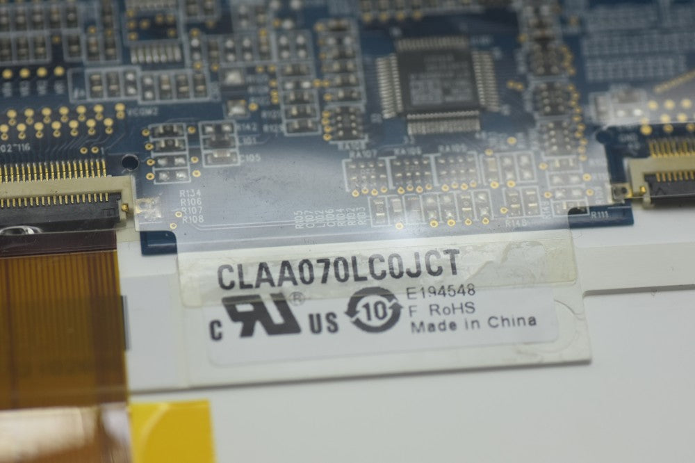 Original CLAA070LC0JCT CPT Screen 7.0" 800*480 CLAA070LC0JCT  Display