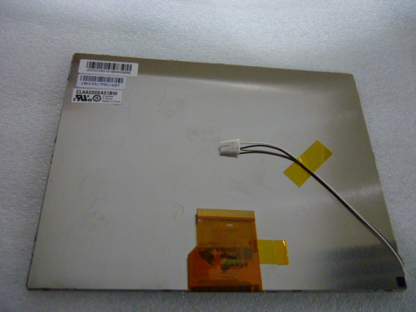 Original CLAA080XA01BW CPT Screen 8.0" 1024×768  CLAA080XA01BW Display