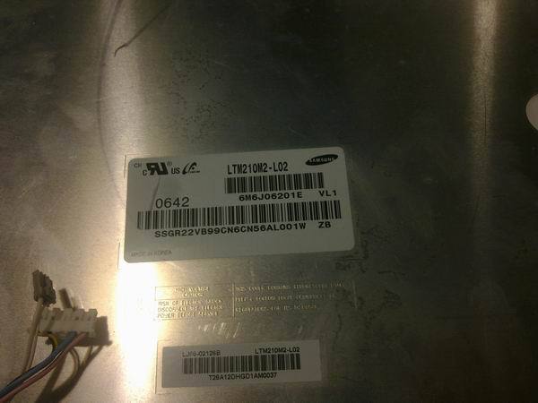 Original CLAA201WA01 CPT Screen 20.1" 1680×1050 CLAA201WA01 Display