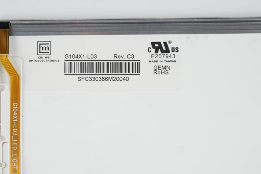 Original G104X1-L03 COM Screen 10.4" 1024x768 G104X1-L03 Display