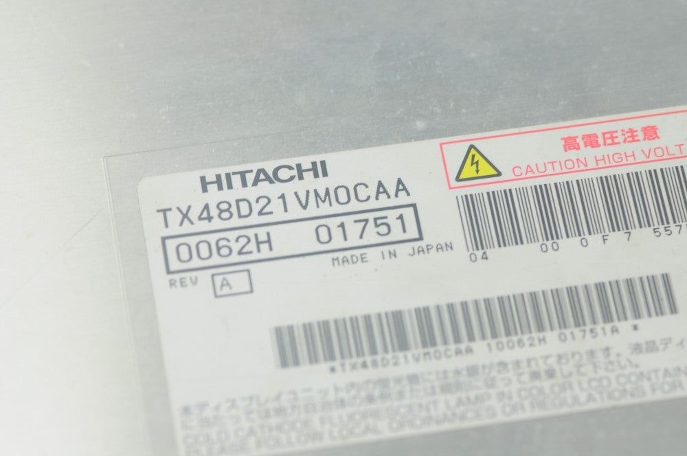 Original TX48D21VM0CAA HITACHI Screen 19.0" 1680×1050 TX48D21VM0CAA Display