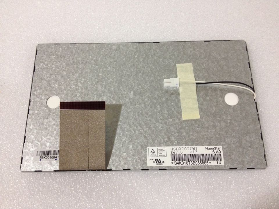 Original HSD070IDW1-E15 HannStar Screen 7" 800*480 HSD070IDW1-E15 Display