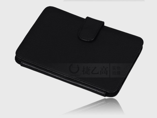 Black PU Leather Case Cover For Amazon Kindle Keyboard 3G