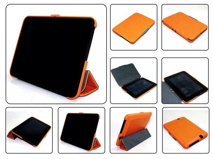 7 Inch Ultra-thin PU Leather Book style Case Cover For Amazon Kindle fire HD With Auto Wake/Sleep