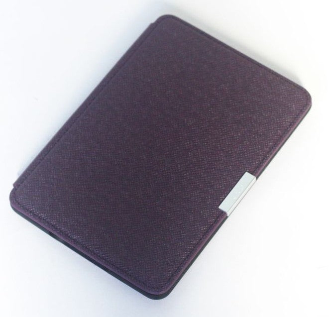 PU Leather Book Style Case Cover Magnetic Smart Buckle For Amazon kindle paperwhite