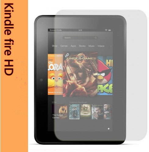 7" LCD Screen Protector Cover Guard  Crystal Clear For Amazon kindle fire HD