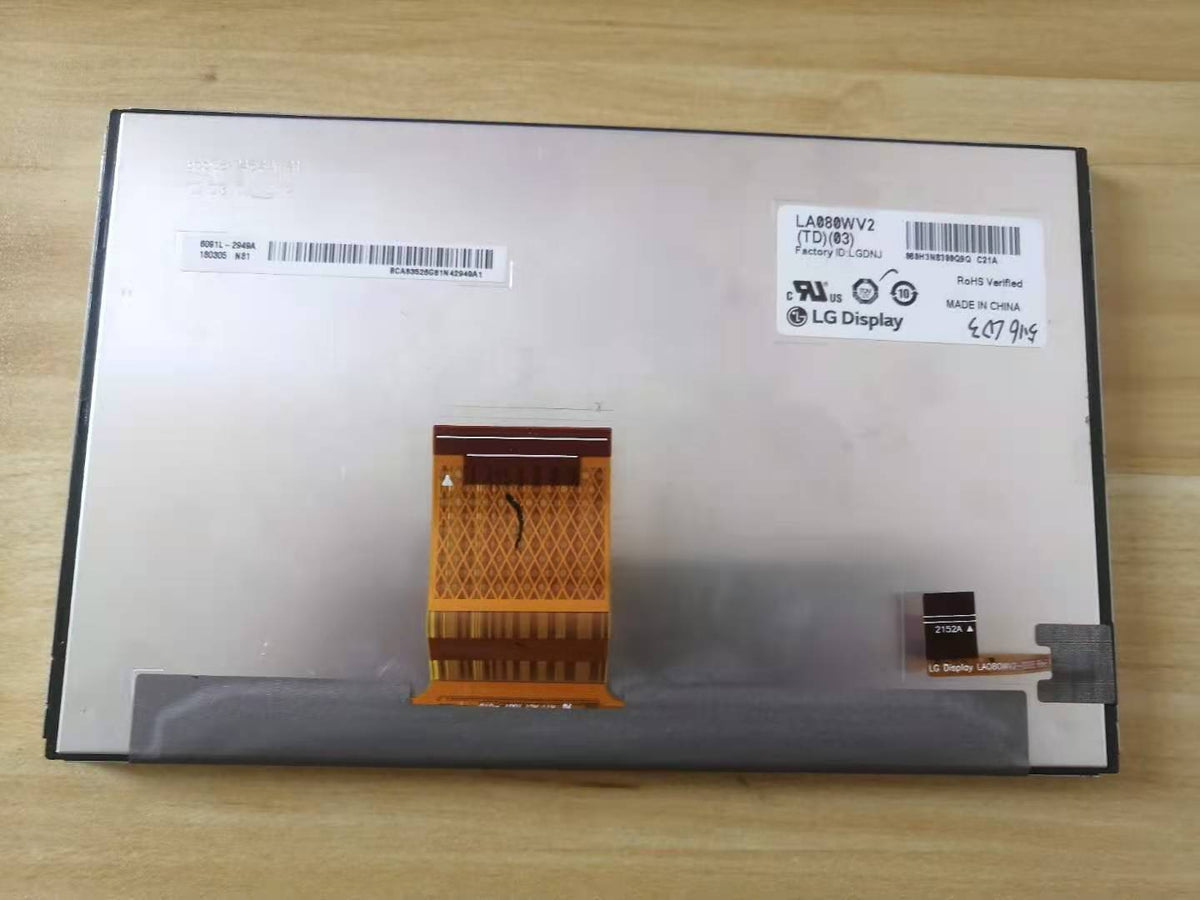 Orignal LG Display 8.0-Inch LA080WV2-TD01   LCD Display 800×480 Industrial Screen