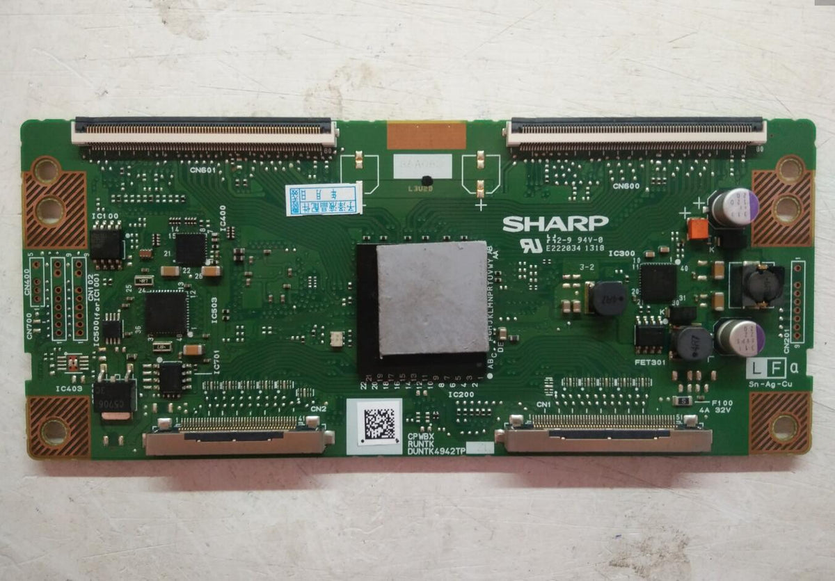 Original Replacement Sharp DUNTK 4942TP For JE600D3LD0N Screen