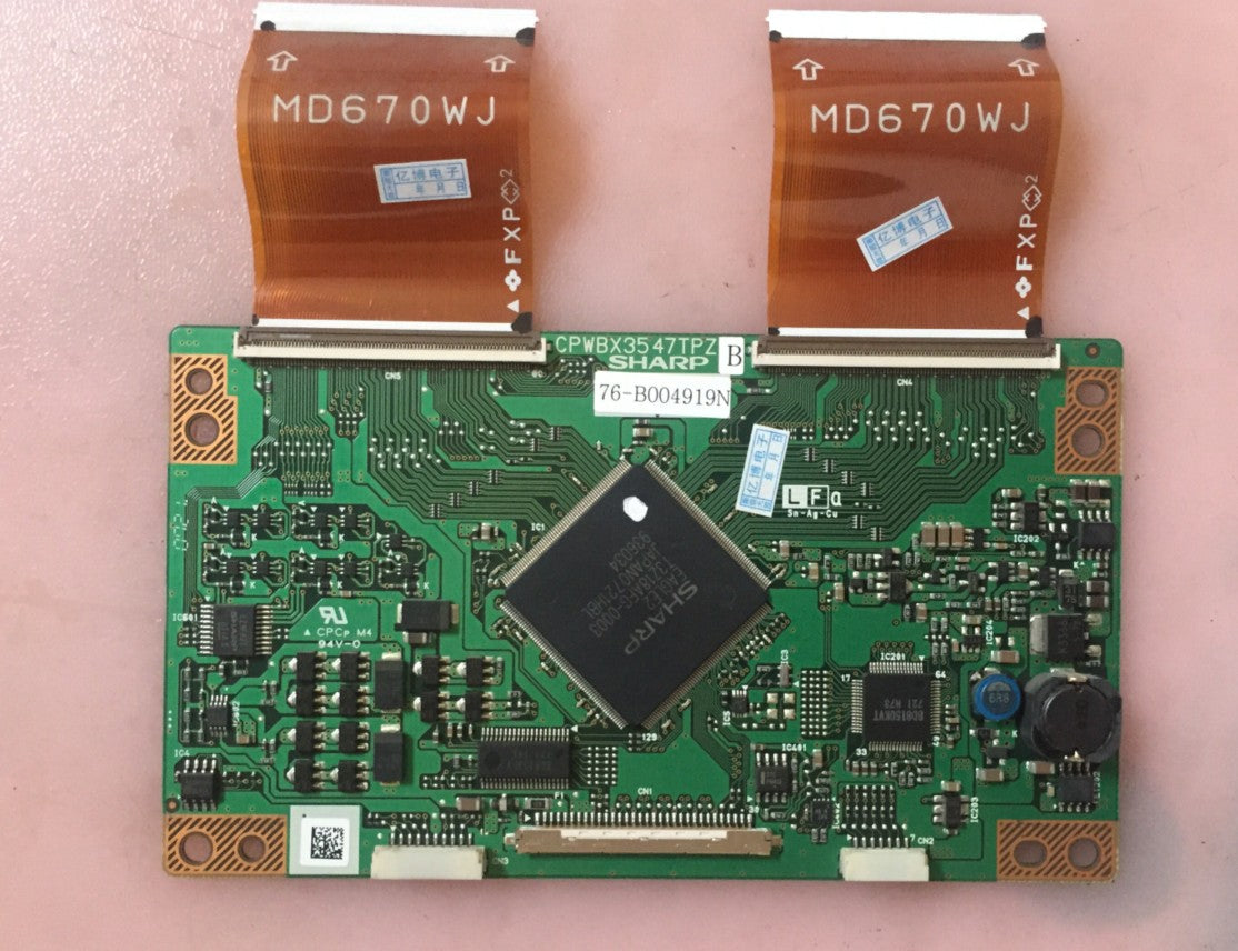 Original Replacement LCD-32PX5 LCD-32AK7 LCD-32BK7 Sharp CPWBX3547TPZ Logic Board For LK315T3LZ4BW Screen