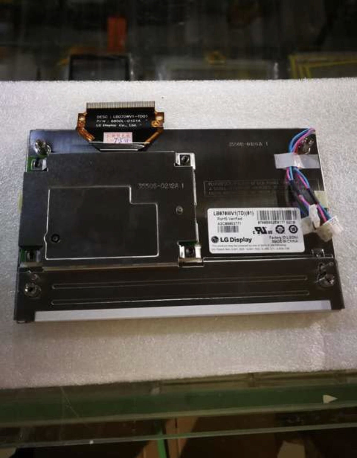 Original LB070WV1-TD17 AVI Screen 7" 800×480 LB070WV1-TD17 Display