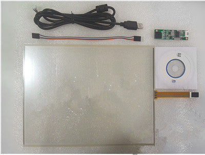 New Original 4 Wires Resistive 17 inch Touch Screen for POS Kiosk Queue Machine and LCD Monotor