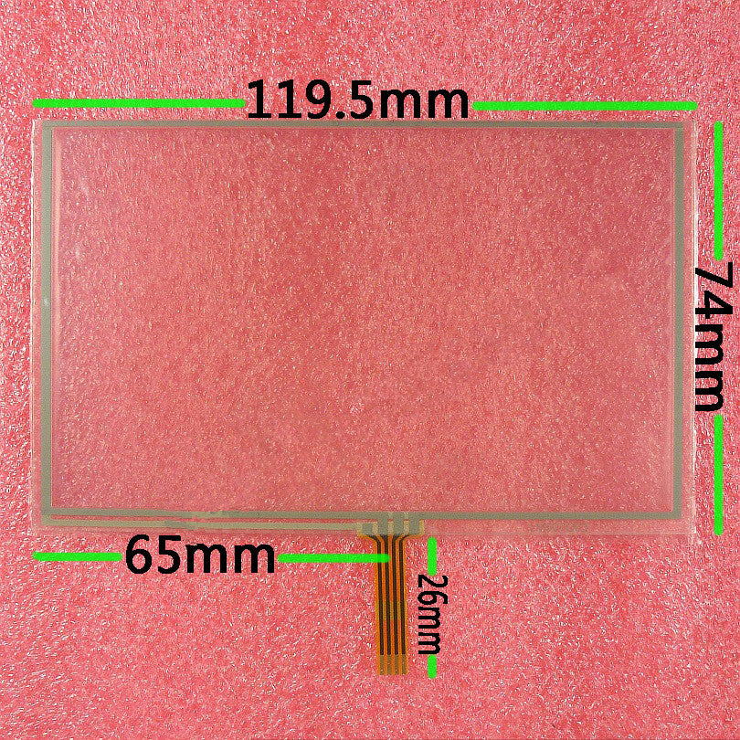Brand new 5 inch Touch Screen 119.5mm*74mm Handwritten Screen  for 5" MP4 and Onda GPS VX580TOUCH VX580R VX580