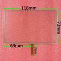 New 5 inch Touch Screen Handwritten Screen 116mm*72mm for 5" GPS MP4