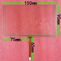 New 6.2 inch Touch Screen Handwritten Screen 150mm*90mm for 6.2" GPS DVD Car DVR