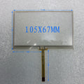 4.3 inch Touch Screen Handwritten Touch Screen 105mm*67mm for MP4 GPS avigraph
