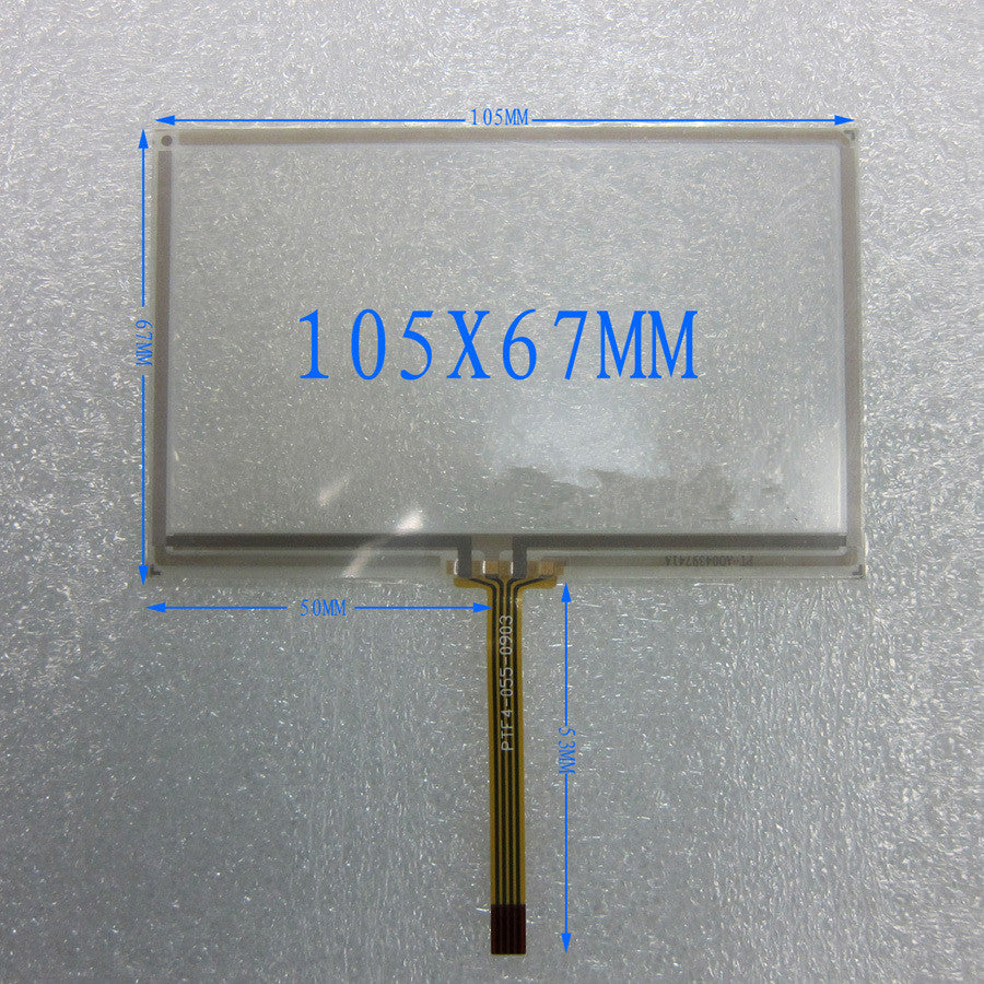 4.3 inch Touch Screen Handwritten Touch Screen 105mm*67mm for MP4 GPS avigraph