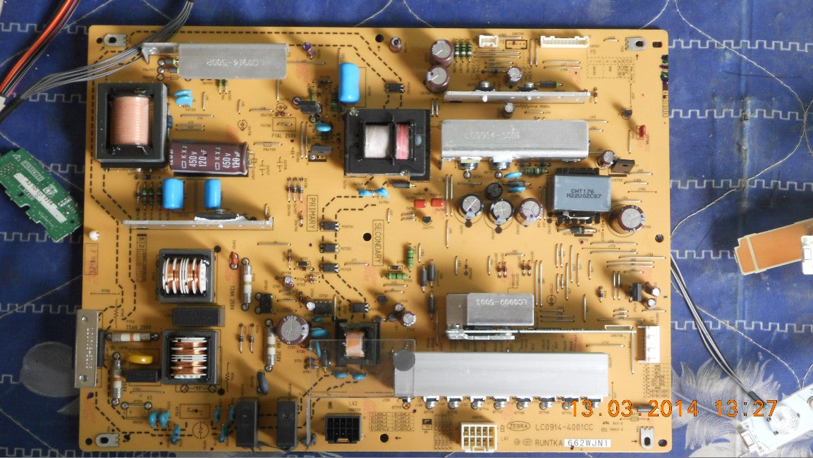 Original Replacement LCD-46LX710A Sharp CPWBX4220TP Logic Board For LK460D3FZL94 Screen