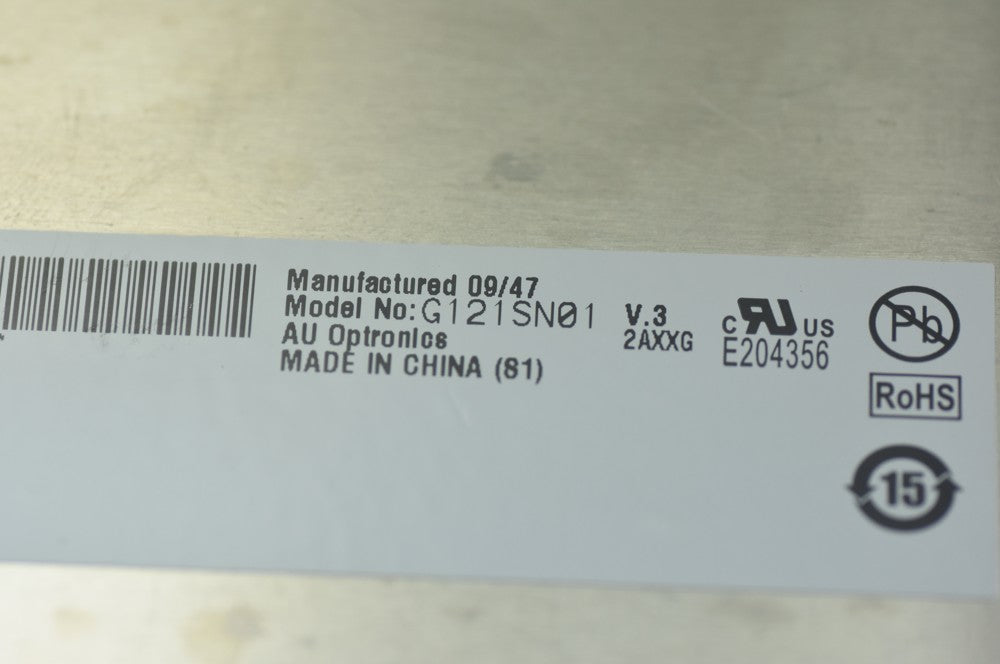12.1" Display Screen G121SN01 V3  G121SN01 V.3 LCD Panel CCFL