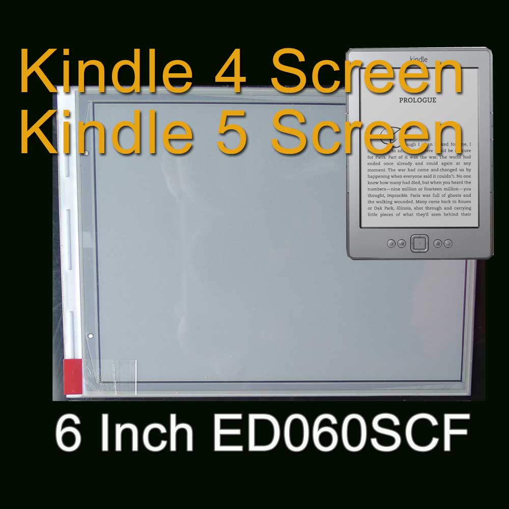 New Replacement  E-ink Screen PVI ED060SCF(LF)  for Kindel 4  Kindel 5 Ebook reader