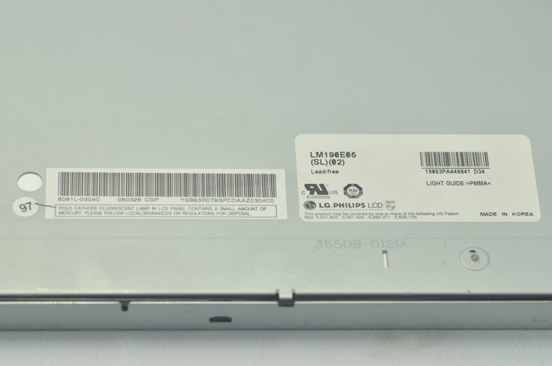 Original LG Philips LM190E05-SL02 LCD Panel Display LM190E05 LCD Screen Display