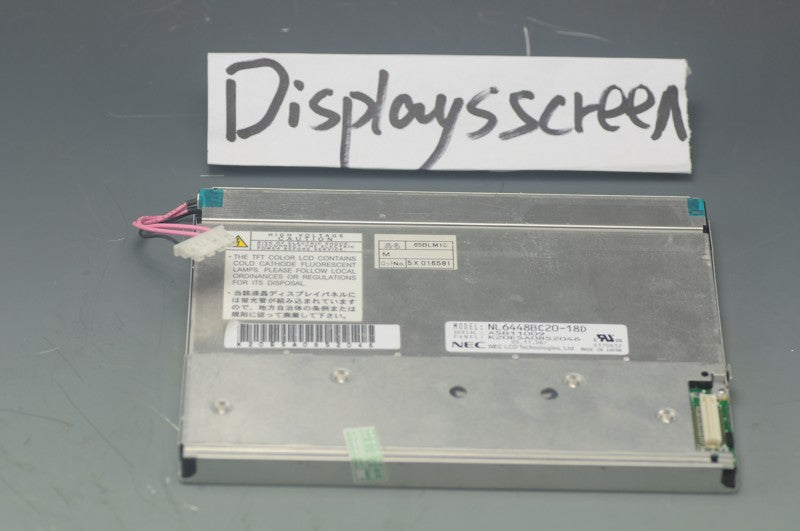 NL6448BC20-18D NEC 640*480 TFT LCD Panel Display NL6448BC20-18D LCD Screen Display