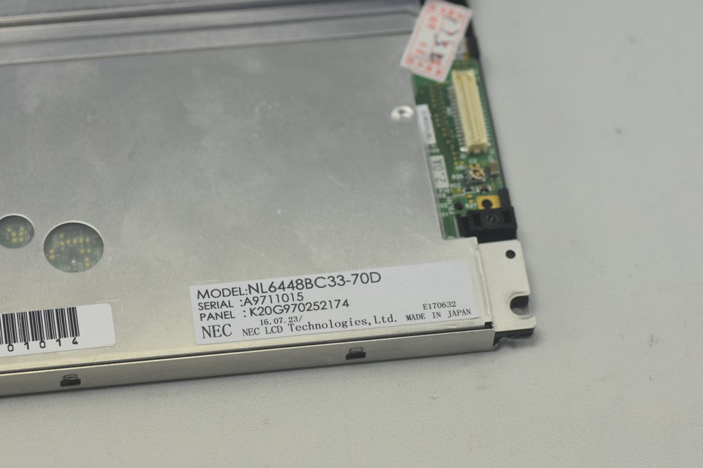 NL6448BC33-70F NEC 10.4" TFT LCD Panel Display NL6448BC33-70F LCD Screen Display