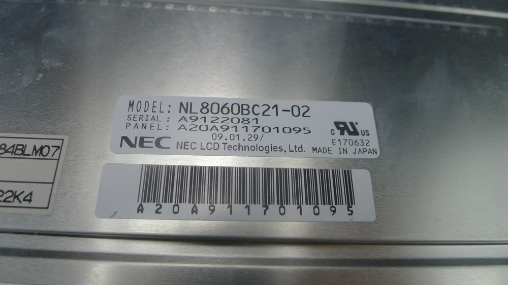 NL8060BC21-02 NEC 8.4" TFT LCD Panel Display NL8060BC21-02 LCD Screen Display