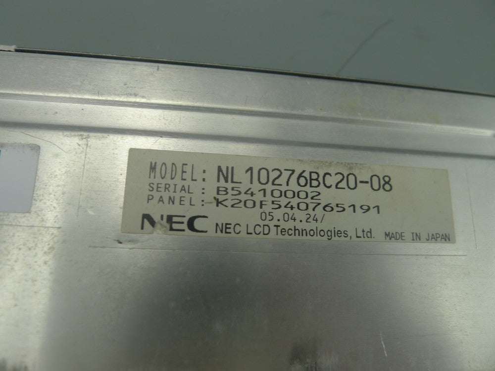 Original NL1027BC20-08 NEC Screen 10.4" 1024*768 NL1027BC20-08 Display