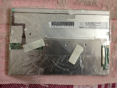 Original NL8048BC19-02C NEC Screen 7.0" 800×480 NL8048BC19-02C Display