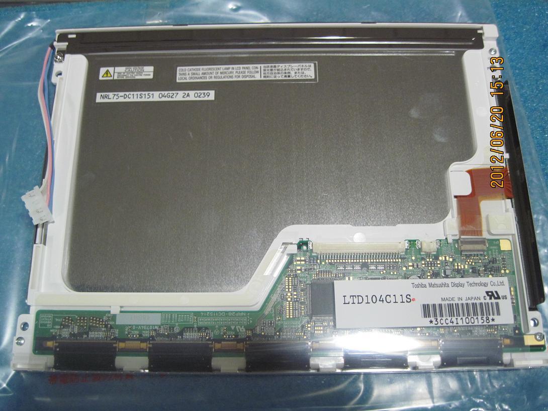 Original 10.4 INCH LTD104C11S LCD Panel 640x480 LCD Display Screen