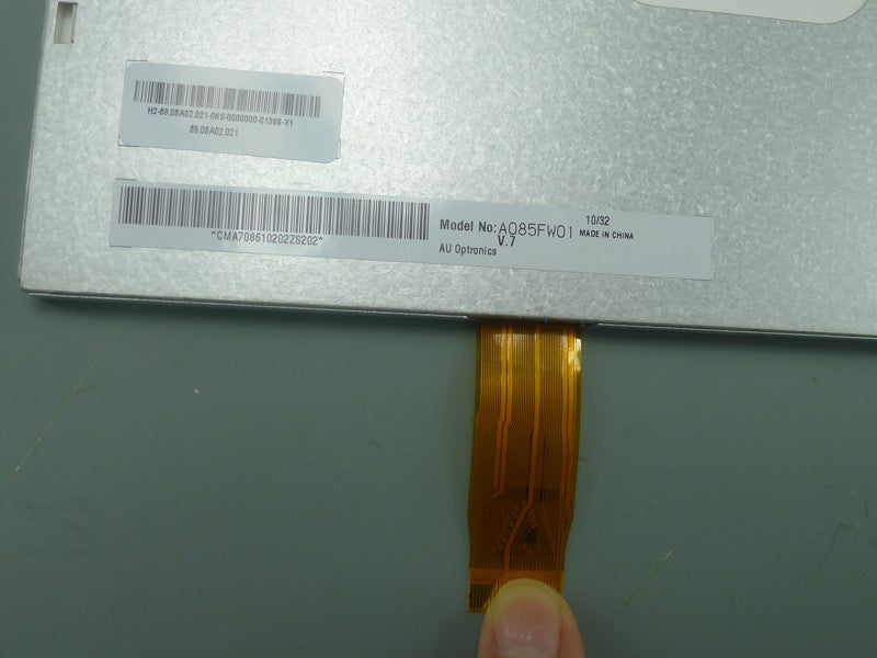 Original A085FW01 V7 AUO Screen 8.5" 480×234 A085FW01 V7 Display