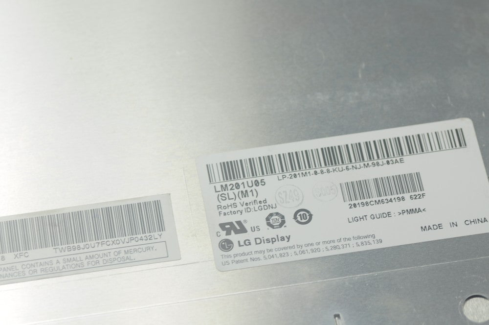 Original LM201U05-SLM1 LG Screen 20.1" 1600*1200 LM201U05-SLM1 Display