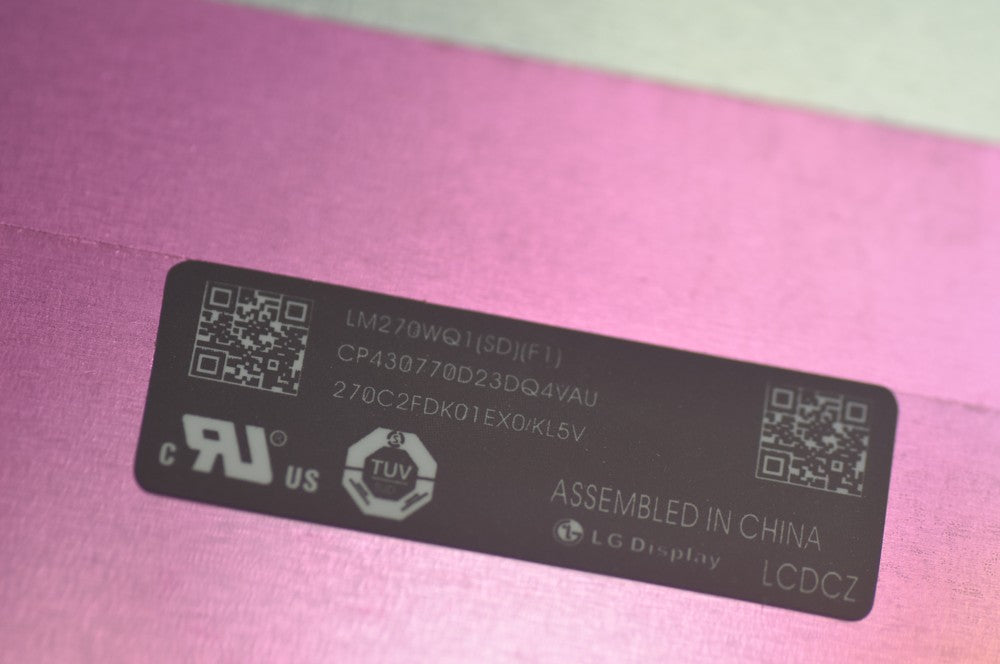 Original LM270WQ1-SDF1 LG Screen 27" 2560*1440 LM270WQ1-SDF1 Display