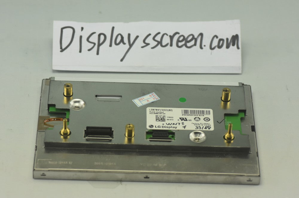 Original LB070WV3-SD02-B/2 LG Screen 7" 800X480 LB070WV3-SD02-B/2 Display