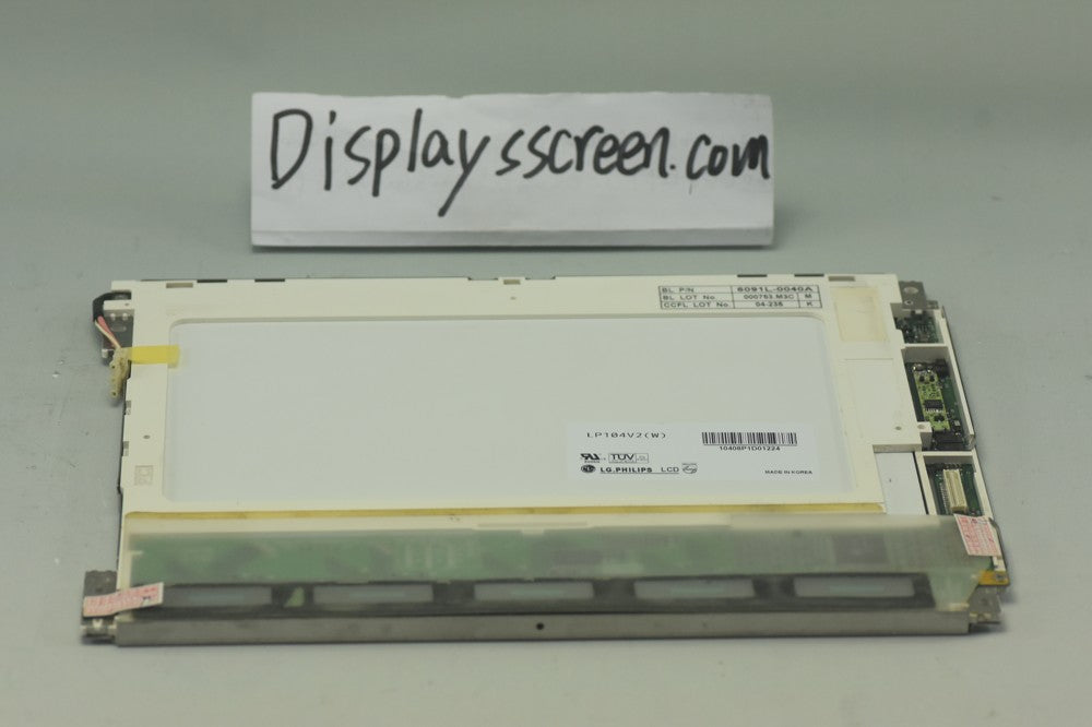 Original LP104V2-W LG Screen 10.4" 640×480 LP104V2-W Display
