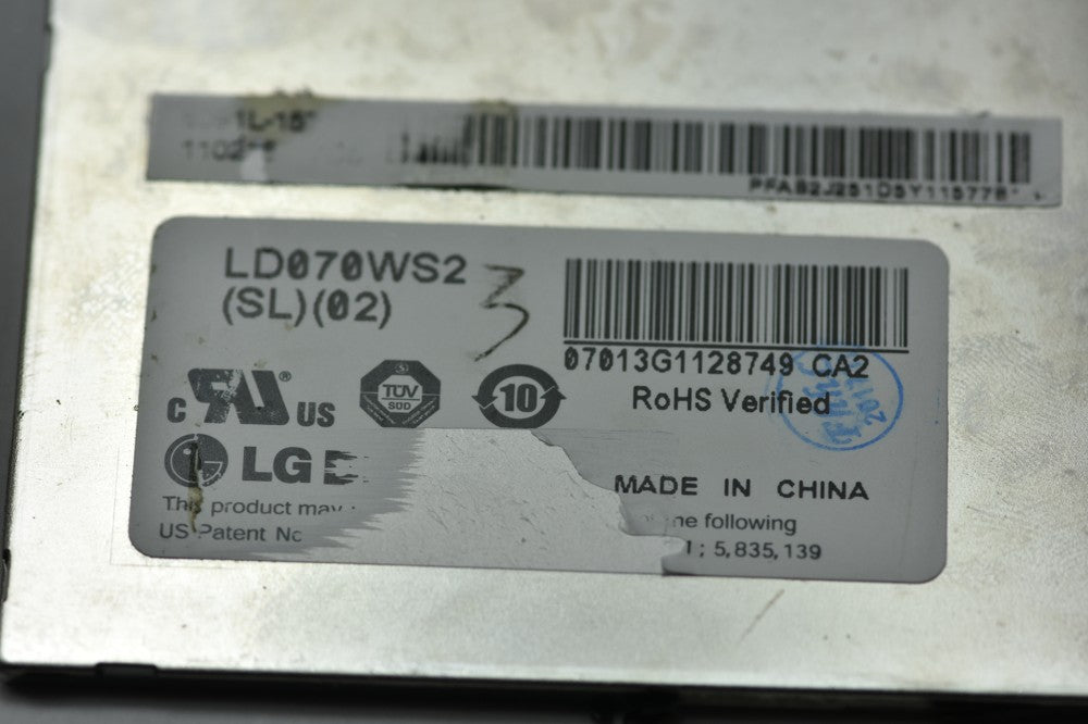 Original LD070WS2-SL02 LG Screen 7" 1024×600 LD070WS2-SL02 Display