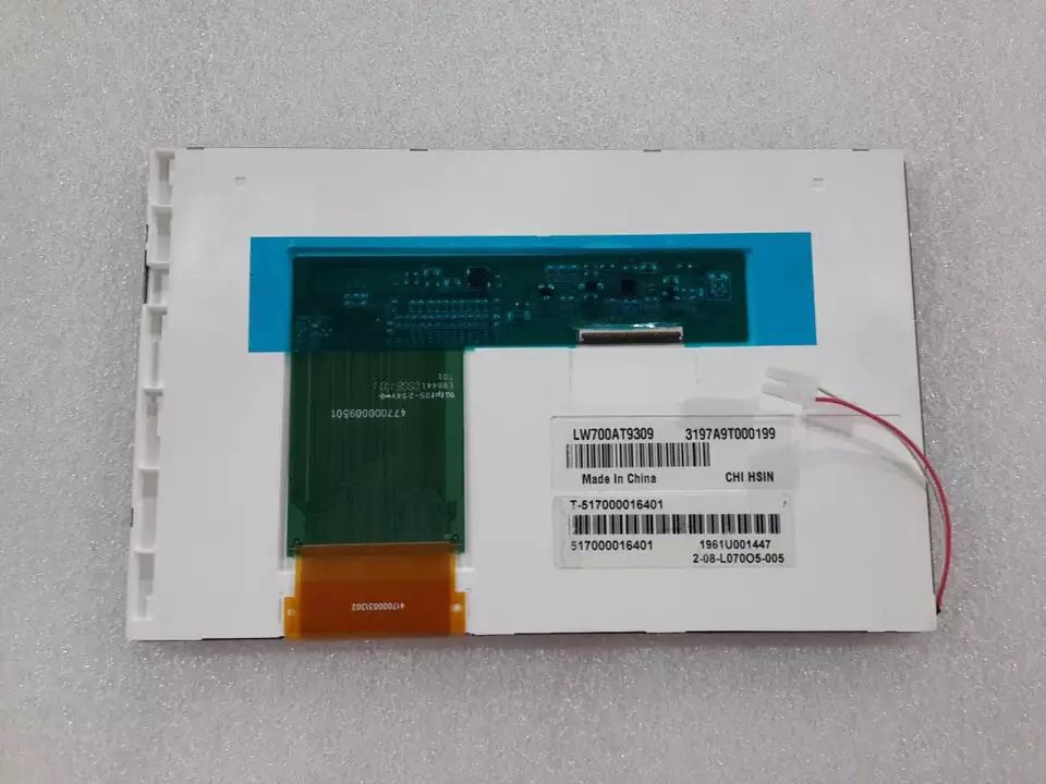 Original LW700AT9309 CHIMEI Screen 7" 800*480 LW700AT9309 Display