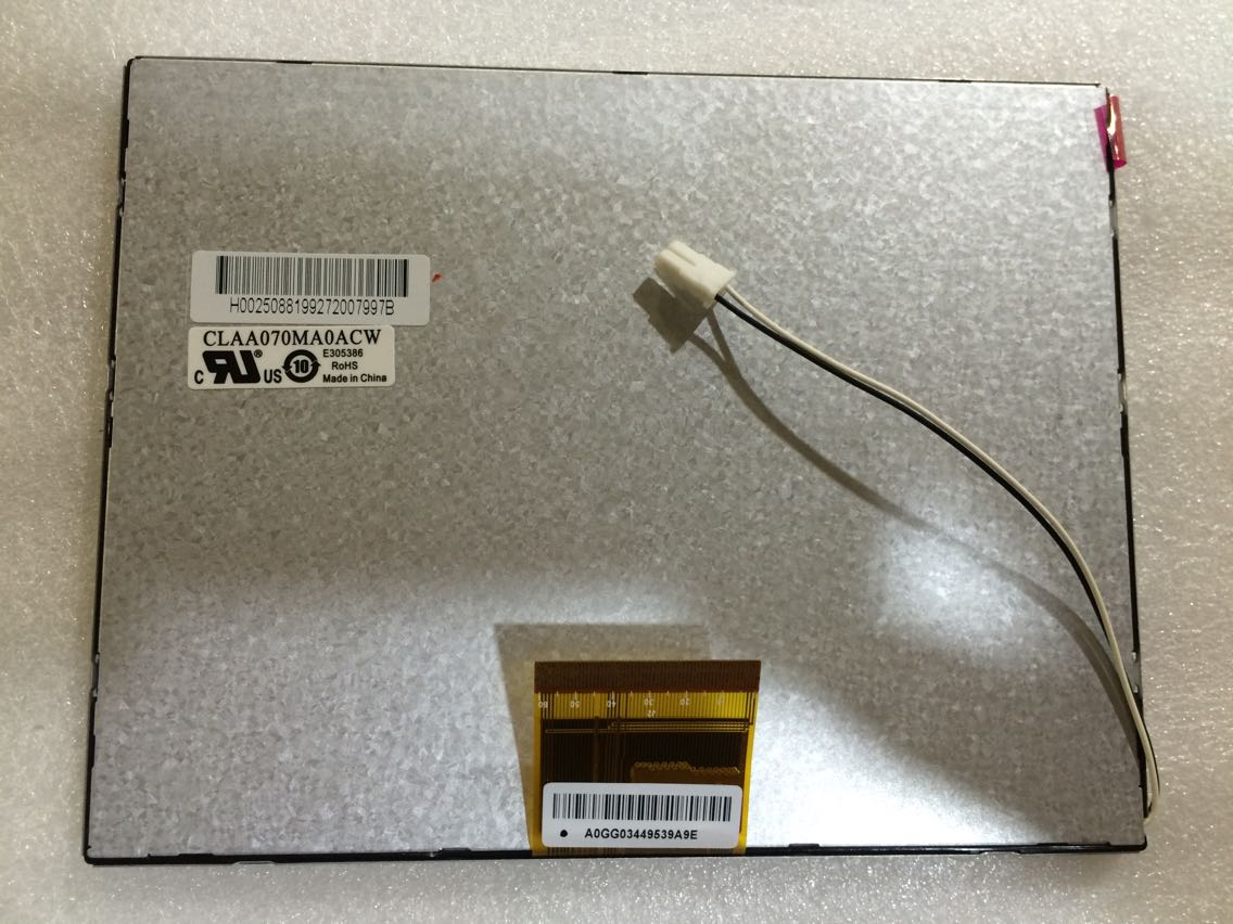 Original CLAA070MA0ACW CPT Screen 7" 800*600 CLAA070MA0ACW Display