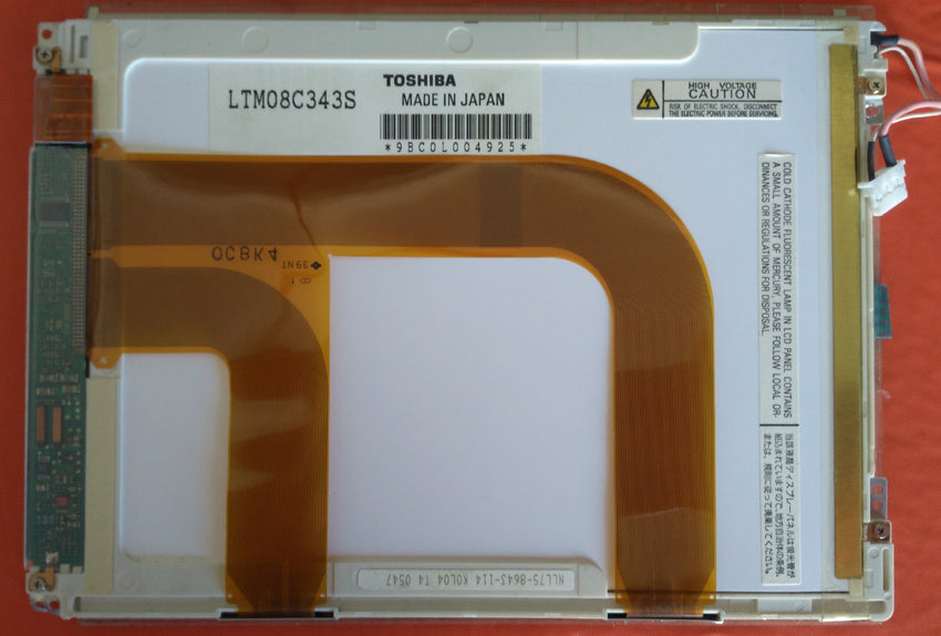 Original LTM08C343S Toshiba Screen 8.4"800×600  LTM08C343S Display