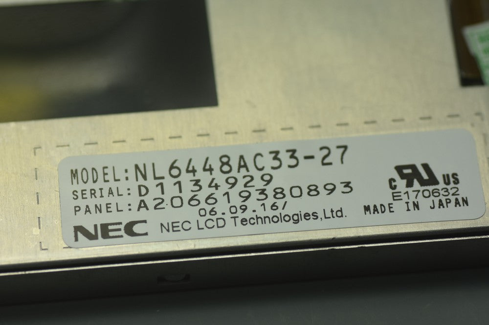 Original NL6448AC33-27 NEC Screen 10.4" 640*480 NL6448AC33-27 Display