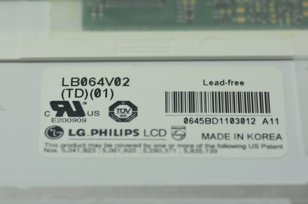 Original LB064V02-TD01 LG Screen 6.4" 640×480 LB064V02-TD01 Display