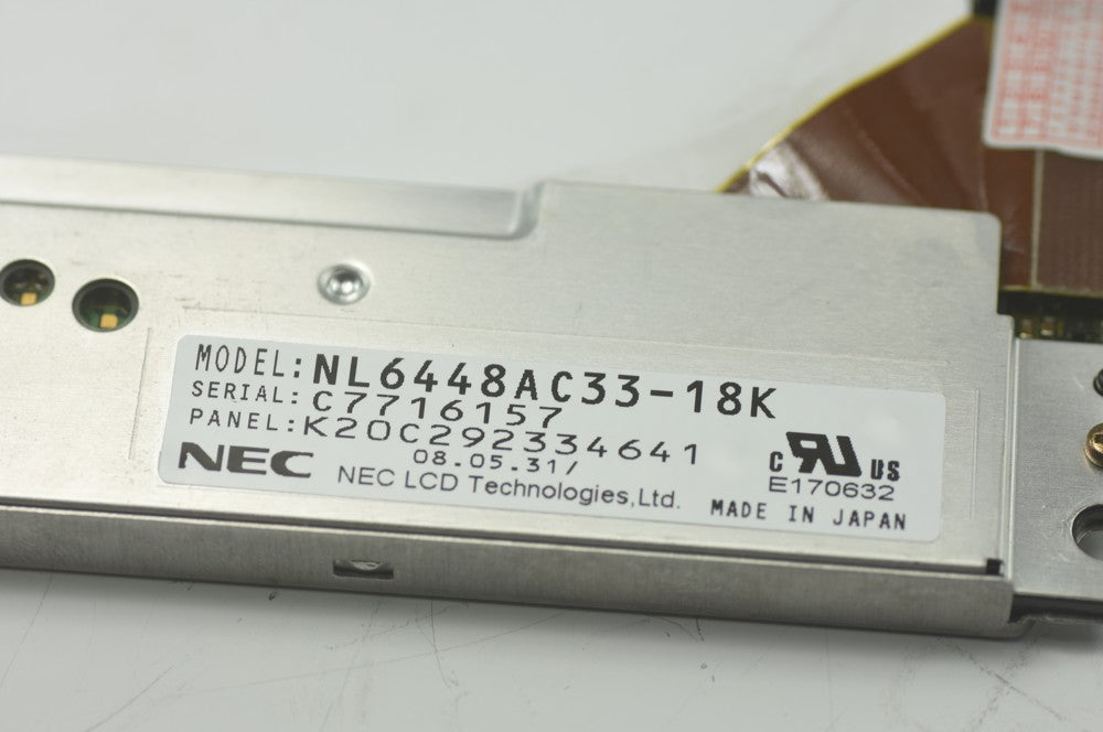 Original NL6448AC33-18K NEC Screen 10.4"640×480 NL6448AC33-18K Display