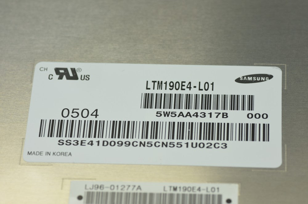 Original LTM190E4-L01 SAMSUNG Screen 19" 1280×1024 LTM190E4-L01 Display