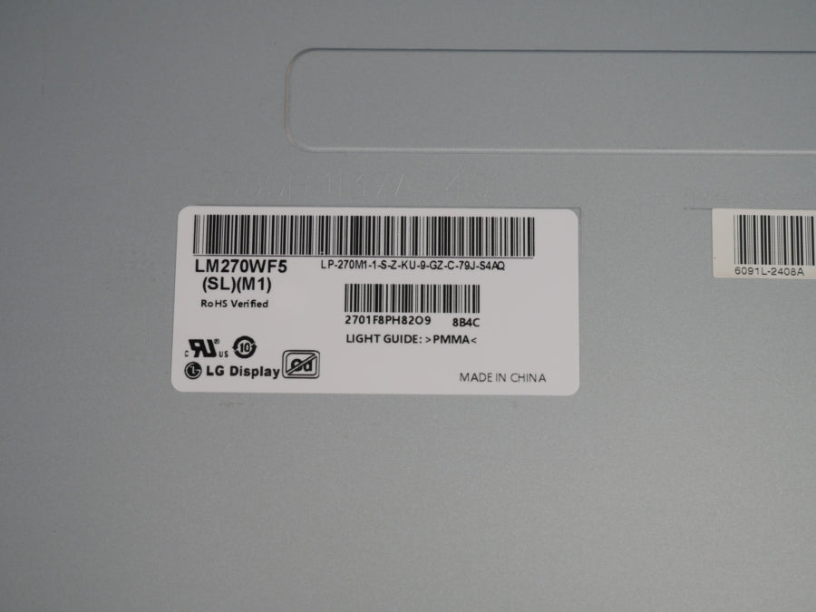 Original LM270WF5-SLM1 LG Screen 27" 1920×1080 LM270WF5-SLM1 Display